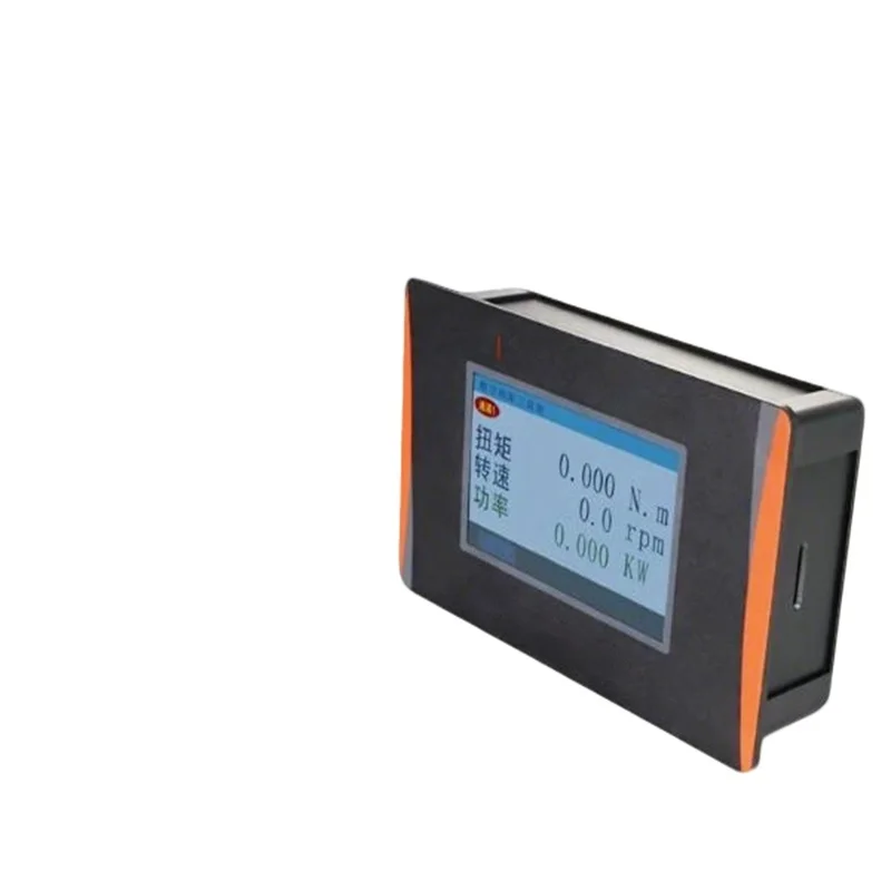 Torque sensor display unit; four-channel display for torque, rotational speed, and power; electronic components.