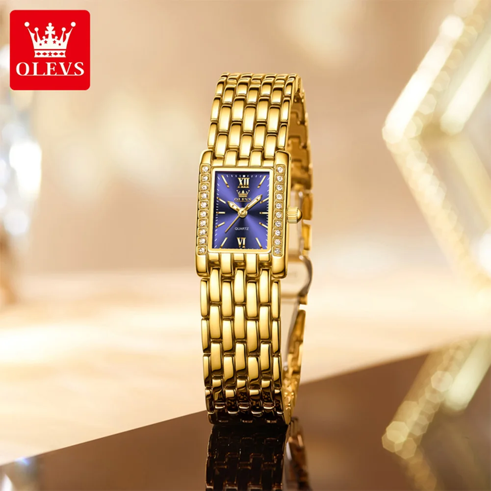OLEVS 3700 Women's Watch Top Brand Luxury Fashion Quartz Watch For Women Original Waterproof Elegant Business Ladies Wristwatch
