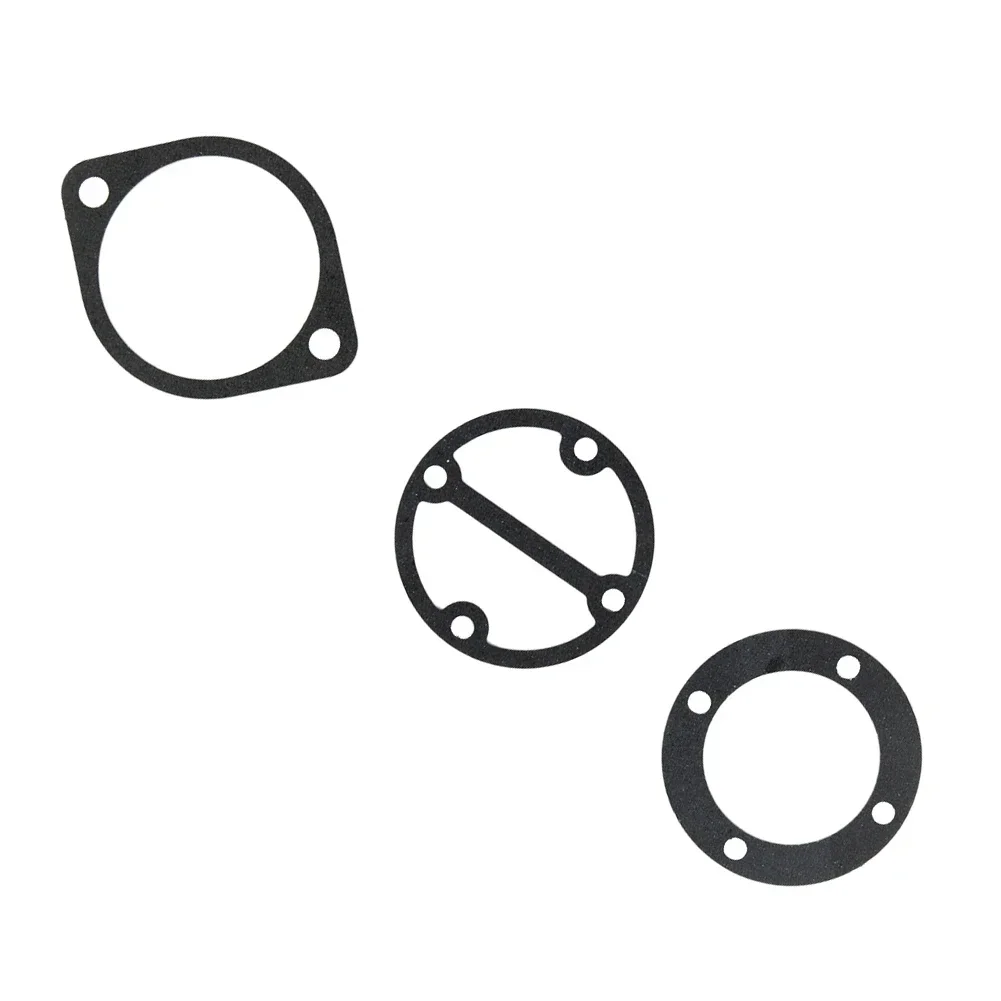 Accessories Durable High Quality Bran New Gaskets Washers Valve Plate 3 Pieces/ Set Black Long Service Life Plastic