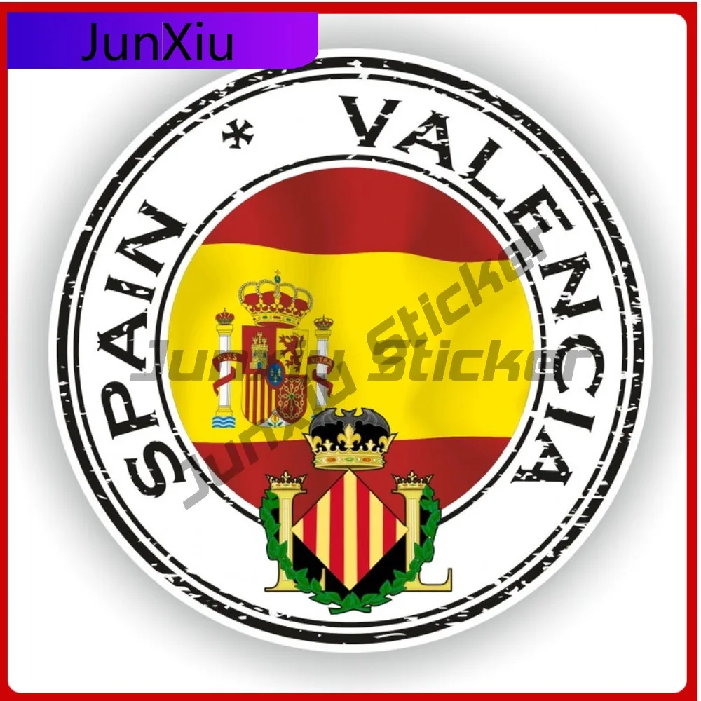 

Уникальная УФ-стойкая наклейка с гербом Валенсии (Испания) для мотоциклов, круглая, для стен и бамперов, прочная, водонепроницаемая