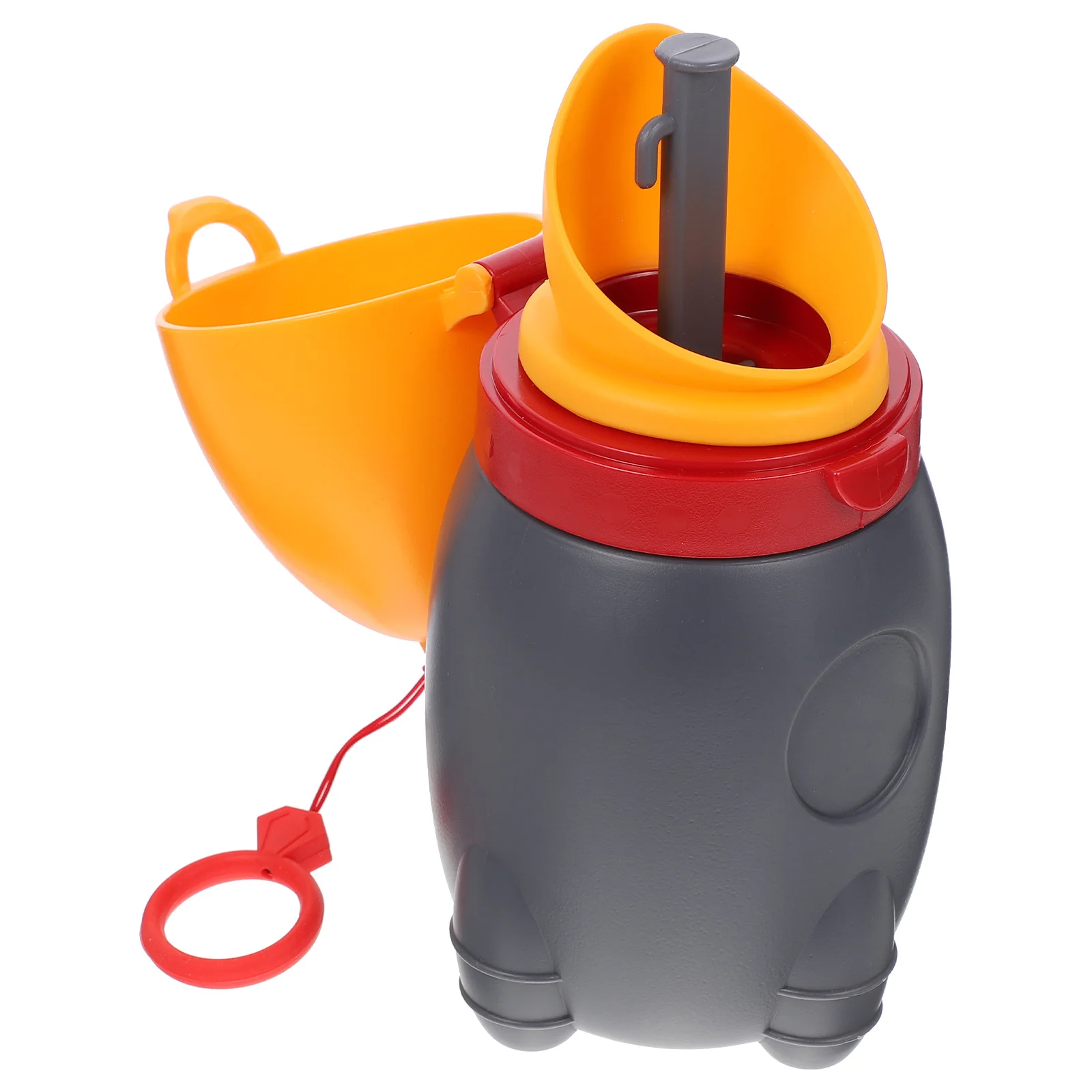 زجاجة مبولة محمولة للأطفال أثناء السفر في حالات الطوارئ، غطاء مانع للتسرب، متين وخفيف الوزن وسهل الحمل أثناء السفر #6