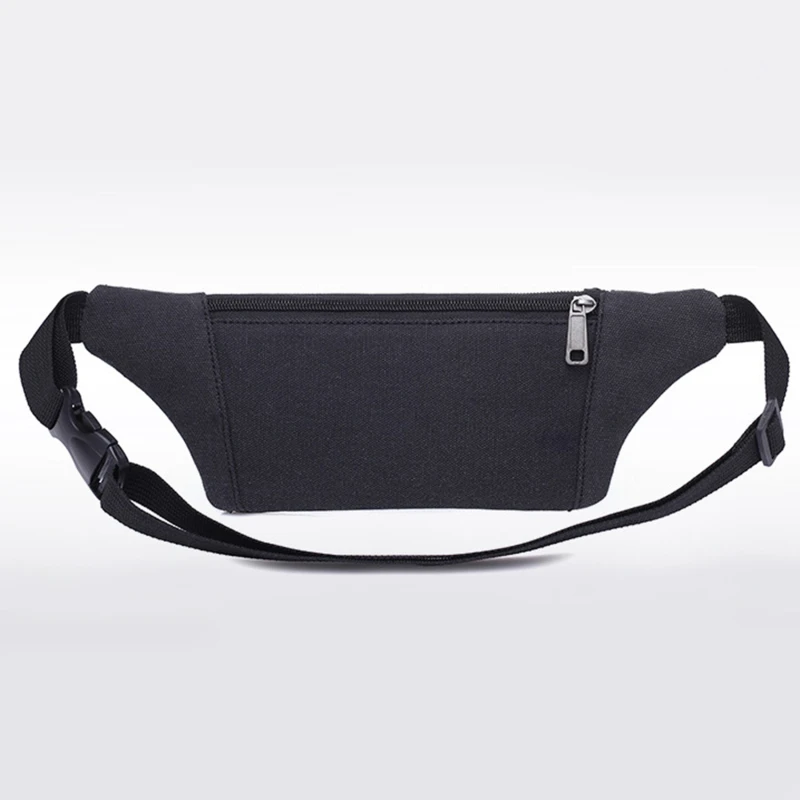 Riñonera informal de lona Unisex, bolso funcional para teléfono móvil, cinturón conveniente, riñonera para hombre y mujer