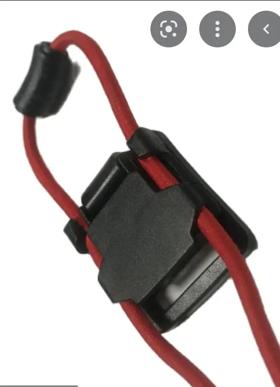 Hebilla de cuerda de gancho, conector táctico magnético, hebilla de sujeción para mochilas, zapatos o ropa deportiva, 20mm