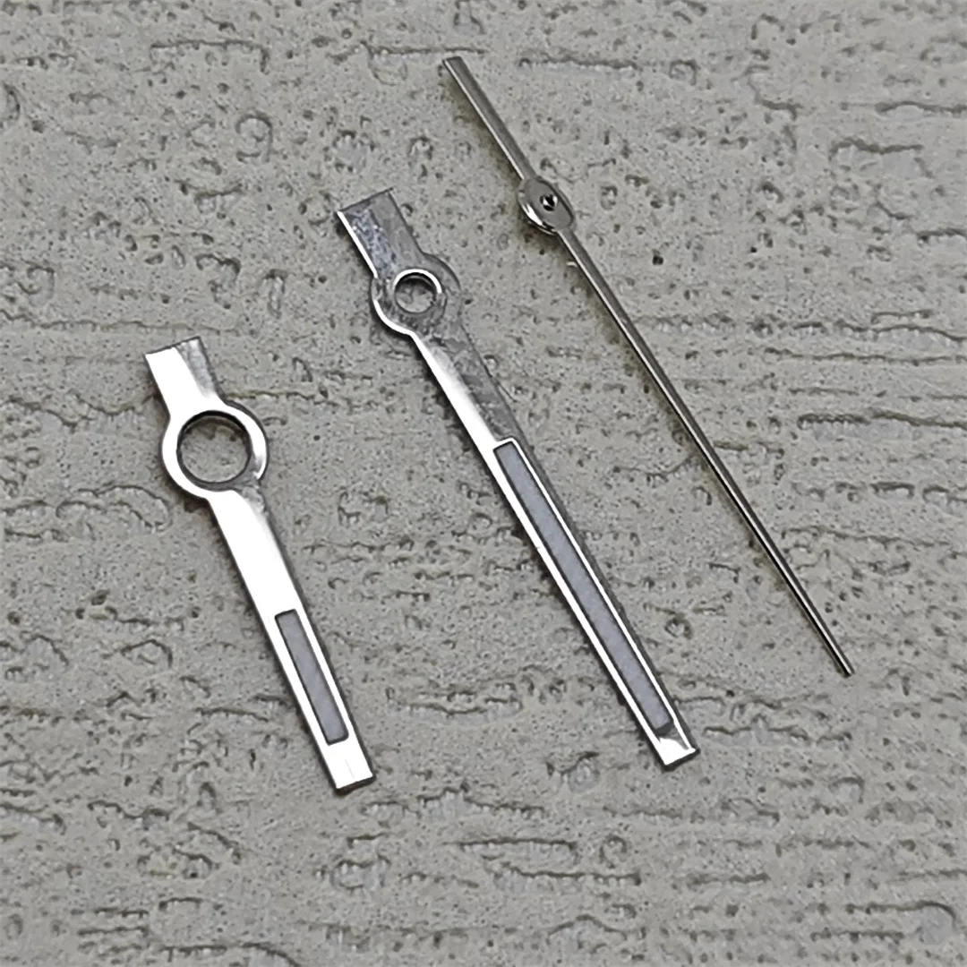 NH35 Watch Hands Green Luminous Logbook Hands for NH35 NH36 4R 7S Movement Silver Gold Rose Hands Modified Watch Accessories