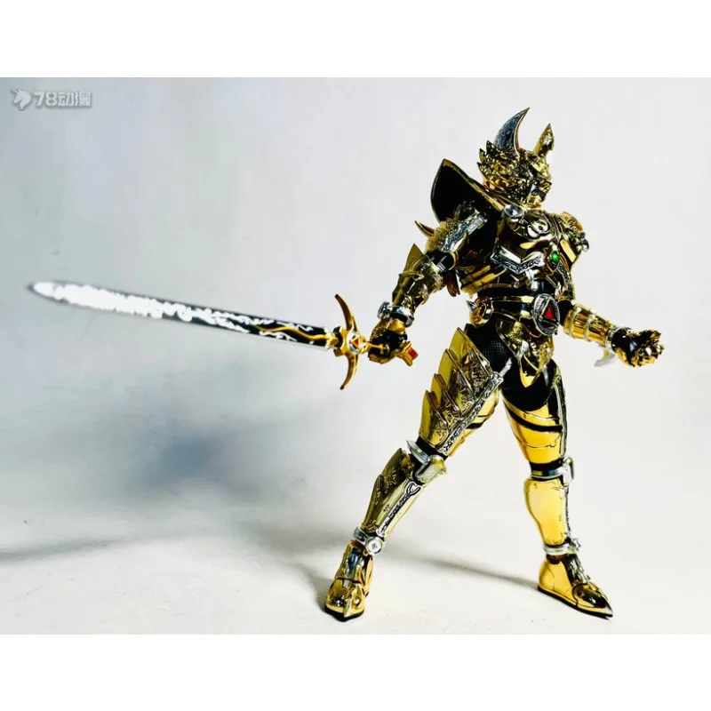 BANDAI Serie originale S. H. Figuarts Dente intagliato in vero osso Serie di lupo Dente di cavaliere dorato Lupo, modello mobile Dark Knight Ah