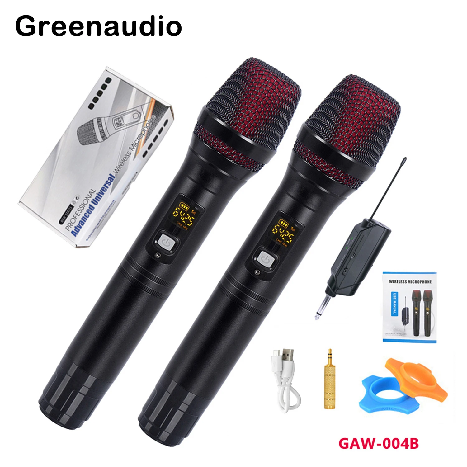 GAW-004A Hot Selling New Popular Wireless Microphone Dual Mic With Low Price