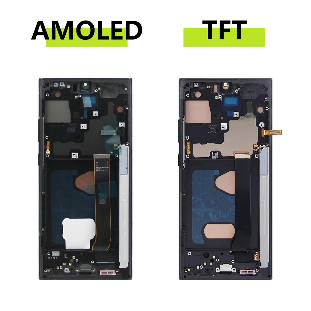 AMOLED for Samsung Galaxy Note 20 Ultra N985F Lcd Display Digital Touch Screen with Frame for Samsung Galaxy Note 20 Ultra 5G