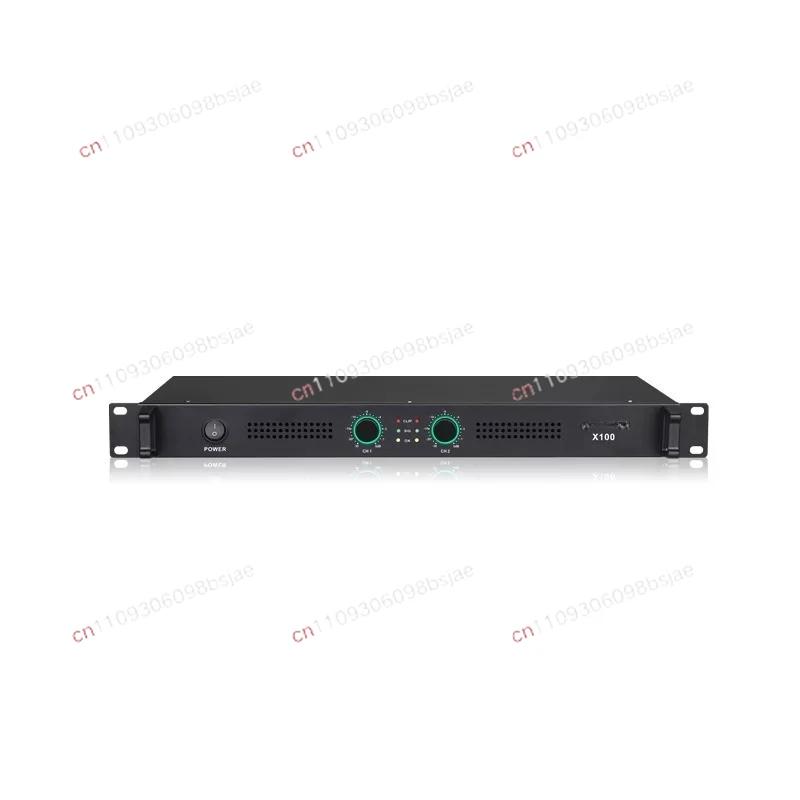 Class D ultra-thin power amplifier professional high-power conference room ktv dual-channel digital power amplifier