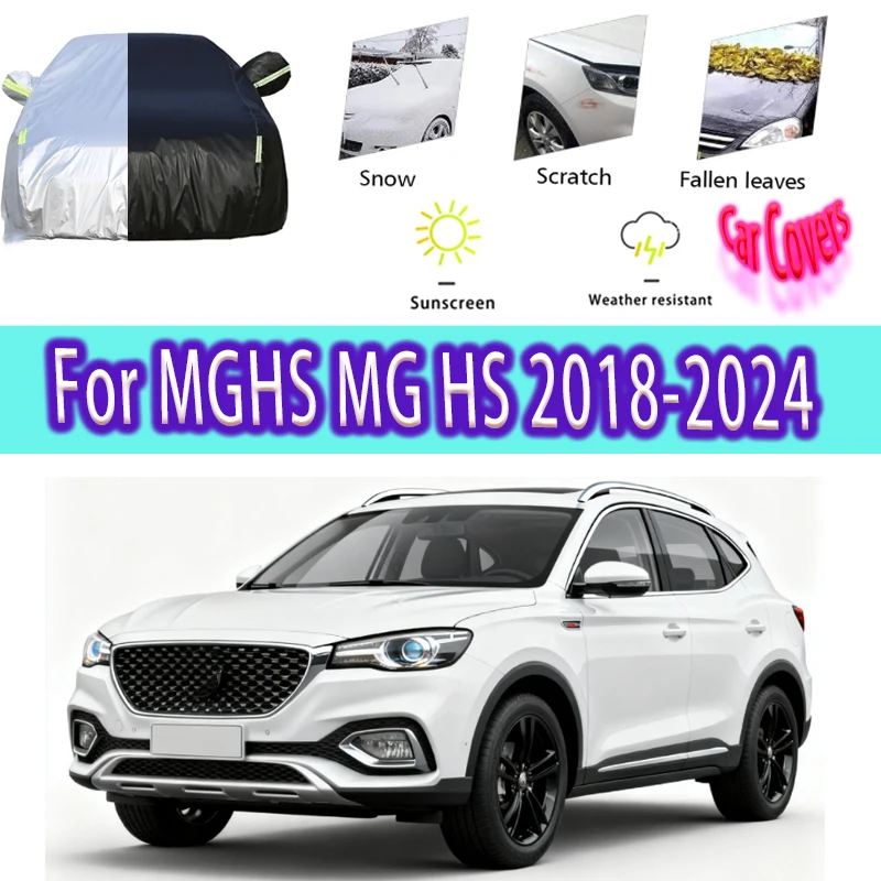 

For MGHS MG HS 2018-2024 Outdoor Protection Full Car Covers Snow Cover Sunshade Waterproof Dustproof Exterior Car accessories