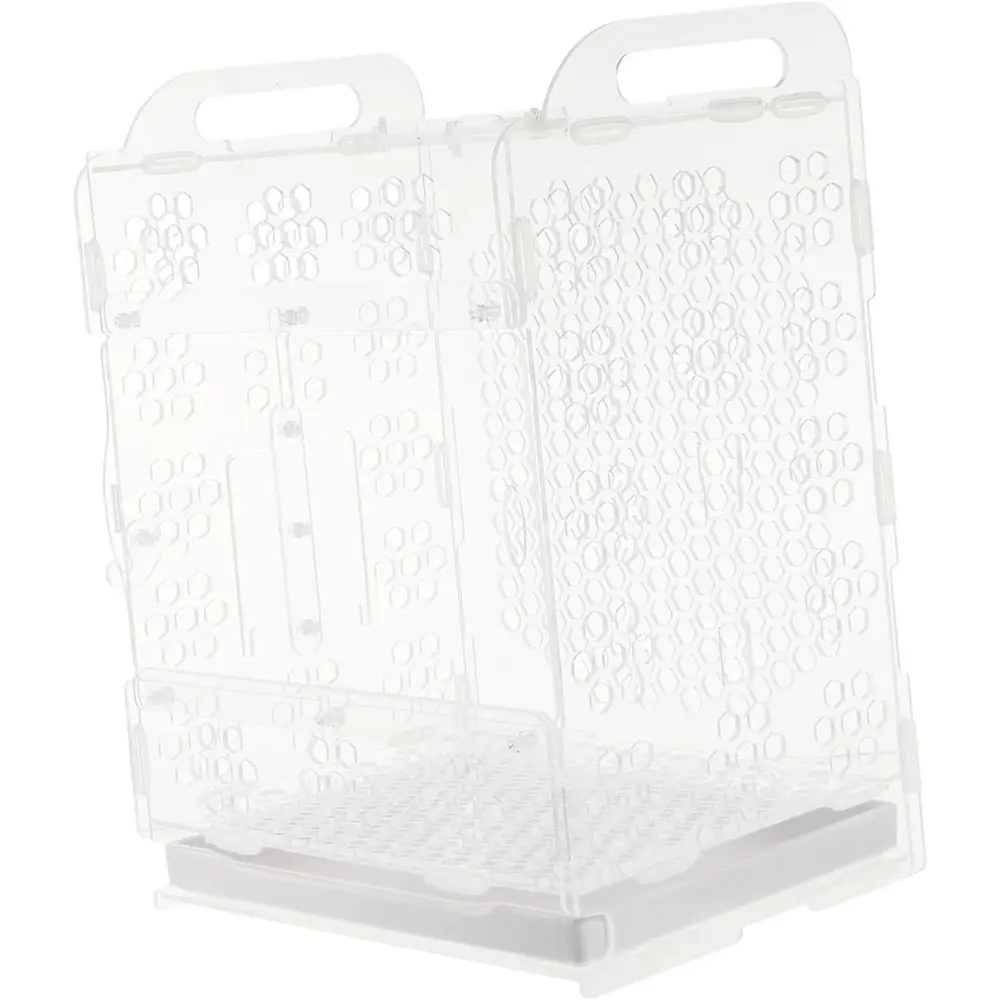 

Толстостенная акриловая кормушка для птиц - безопасная, легкая, для попугаев, канареек и волнистых попугайчиков, проста в уходе и контроле.