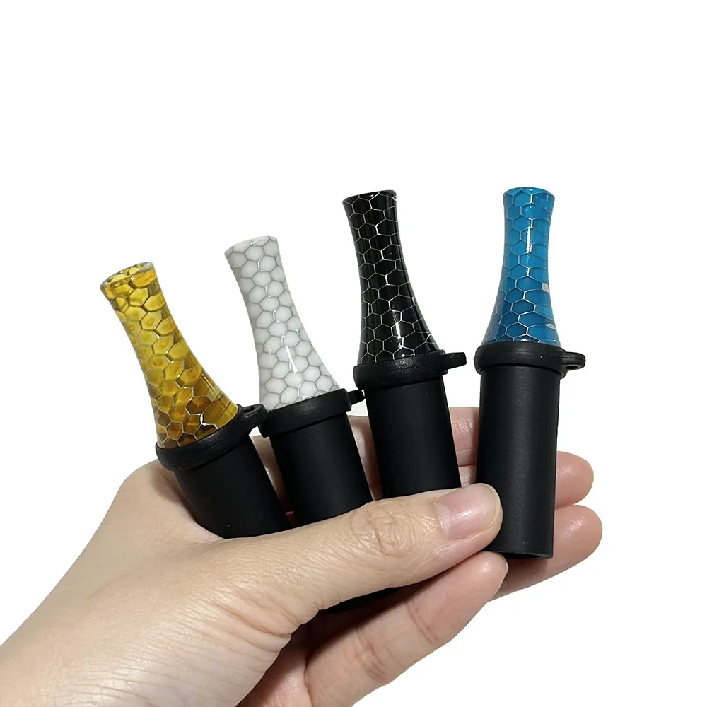 

Colorful Mesh Resin Silicone Hookah Mouthpiece Shisha Smoking Accessories Narguile Chicha Hookah Mouth Tip With Lanyard