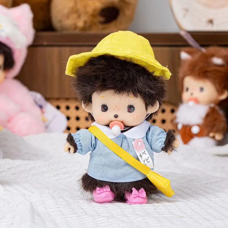 15cm Kawaii Mengqiqi Niedliche Anime-Plüschpuppe Süße Anime-Actionfigur Kawaii Schreibtisch-Dekoration Spielzeug Perfektes Überraschungsgeschenk für Fans