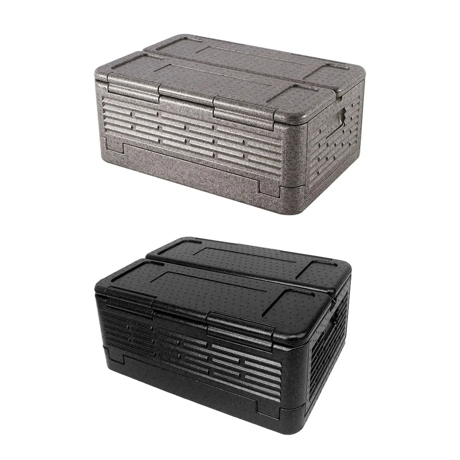 Insulated Food Cooler Waterproof Foldable Cooler Foam Chest Box for Parties