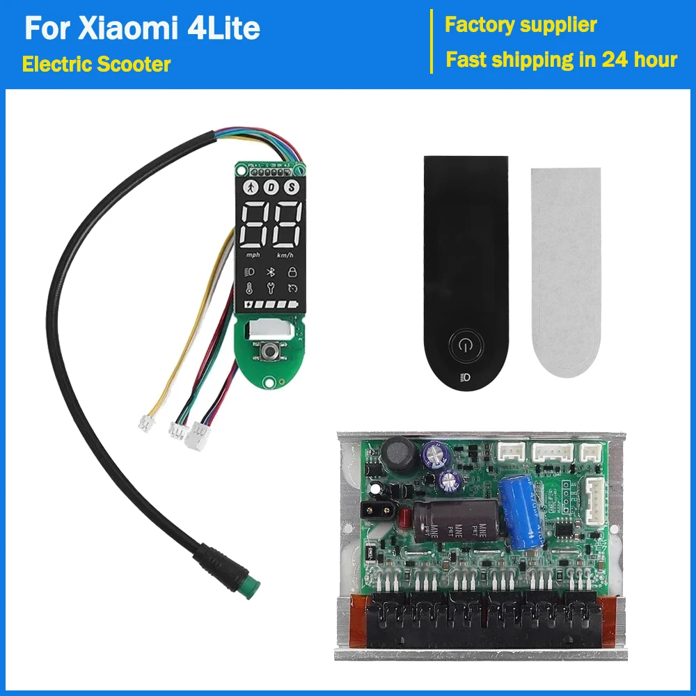 4 Lite Controller for Xiaomi Electric Scooter Circuit Board Motherboard 4Lite Display Panel Screen Dashboard Cover Accessories