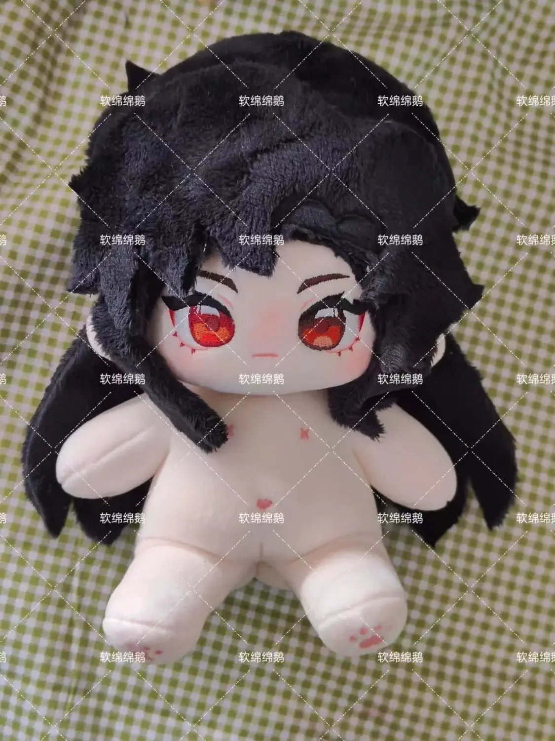20CM Anime Tian Guan Ci Fu TGCF Hua Cheng Xie Lian Adorable Changing Dolls Plush Doll Formal Suit Skeleton Toys Christmas Gift