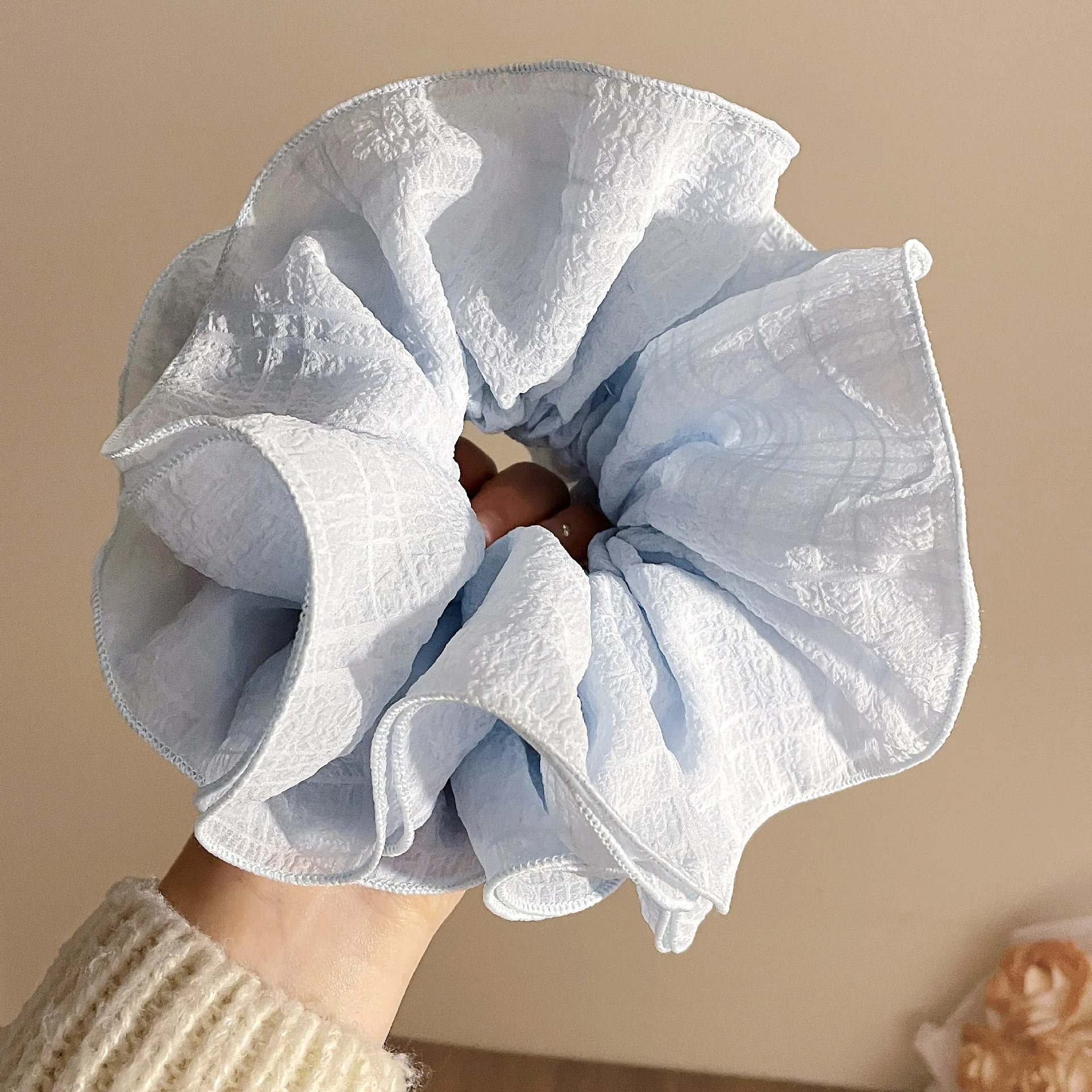 Multi layered wrinkled headband for woman Hair Hoop for Women 2025 New Headrope High End Versatile Hair Accessories Trendy view 5