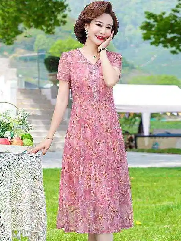 

Модное омолаживающее и стройнящее платье M Dr Spring из тонкого шелковистого полиэфирного волокна для женщин, винтажный стиль