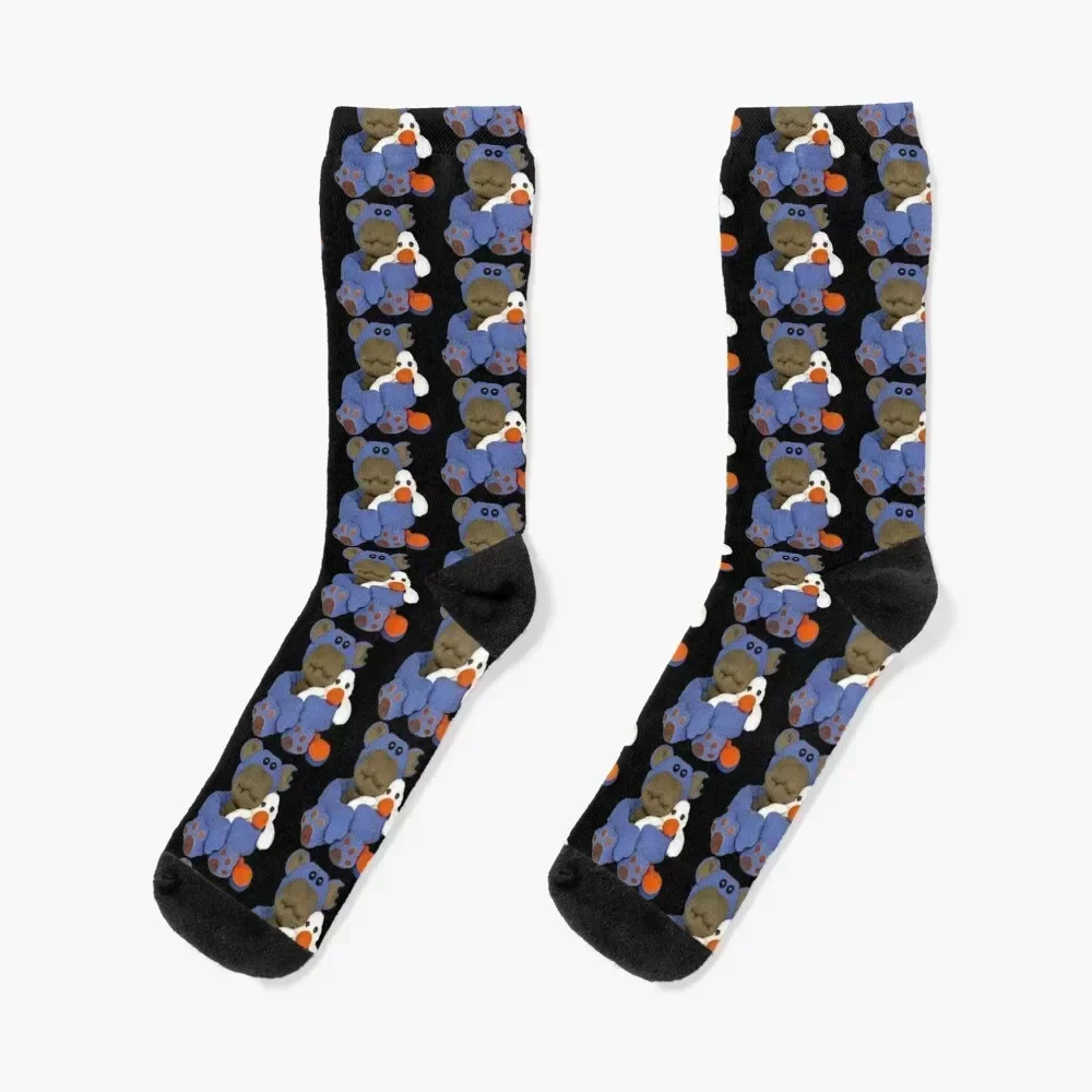 

Nev the bear Socks fashionable halloween japanese fashion hockey Woman Socks Men's