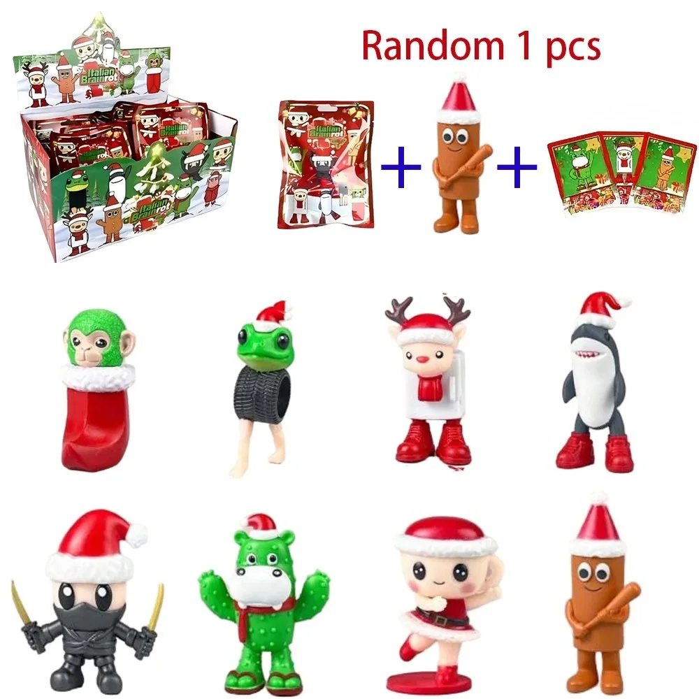 New Christmas GIFT 12 Shanhaijing Blind Bag Decoration Ornaments Gifts Christmas Q-version Shanhaijing Blind Box Figurine Series
