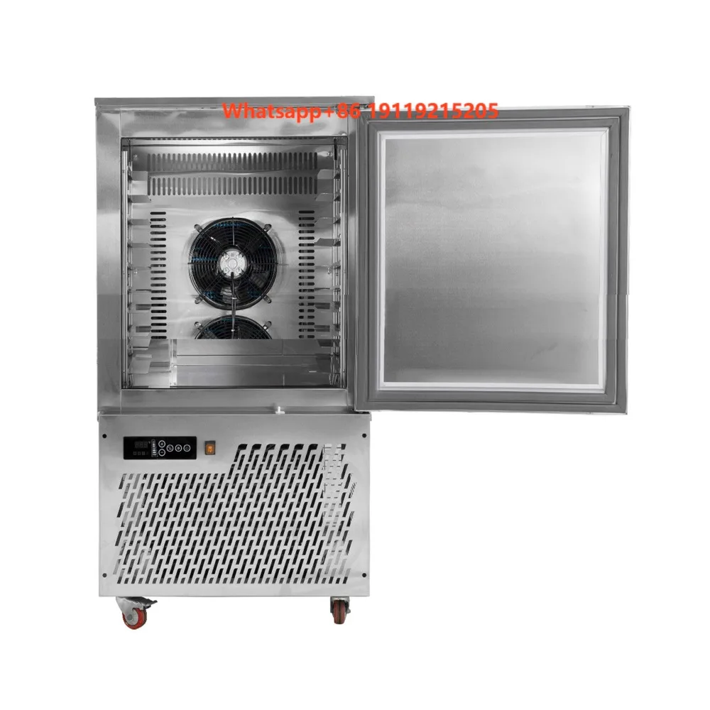 8 Trays Ultra Low Temperature -45 Flash Freezer Machine Quick Shock Air Cooler Chiller for Frozen Fish Meat Cake
