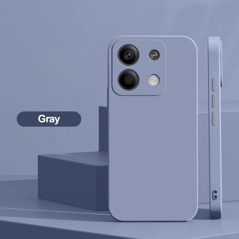 Original quadratische Flüssigsilikon-Handyhüllen für Xiaomi Redmi Note 13 14 Pro Note 14 Pro + Note 13 Pro Plus 5G stoßfeste Rückseite – Detail 15