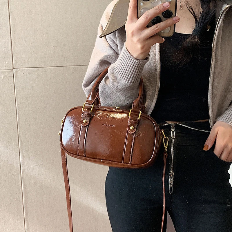 

This Year's Popular Workmanship Fine Simple Niche Design Advanced Texture New Simple Shoulder Crossbody Handbag Bag