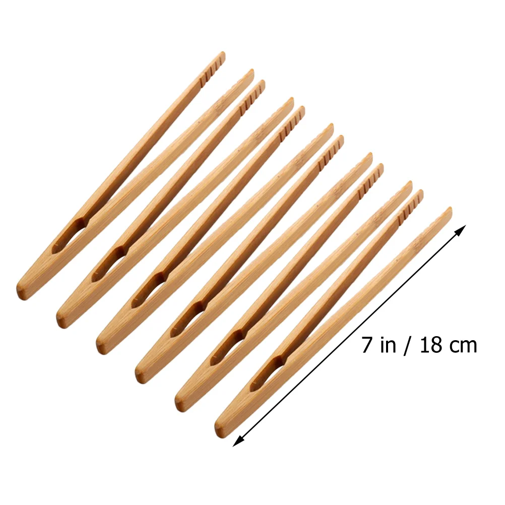 6 Pcs Tools for Kids Wooden Tweezers Stack Toys Educational Fine Motor Parent-child