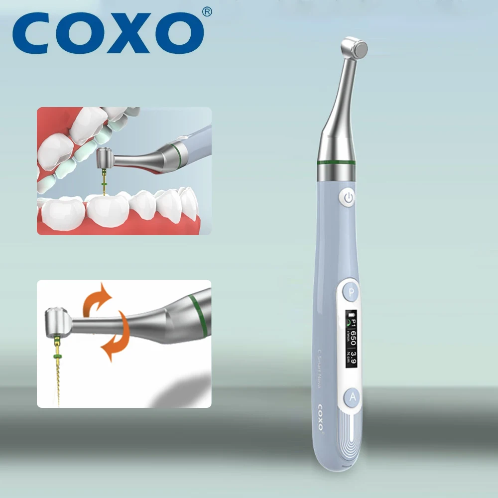 COXO C-SMART NOVA Dental Wireless Endo Motor 360°Adjustable Handpiece for Root Canal Treat T-Mode Endodontic Motor Dental Tools