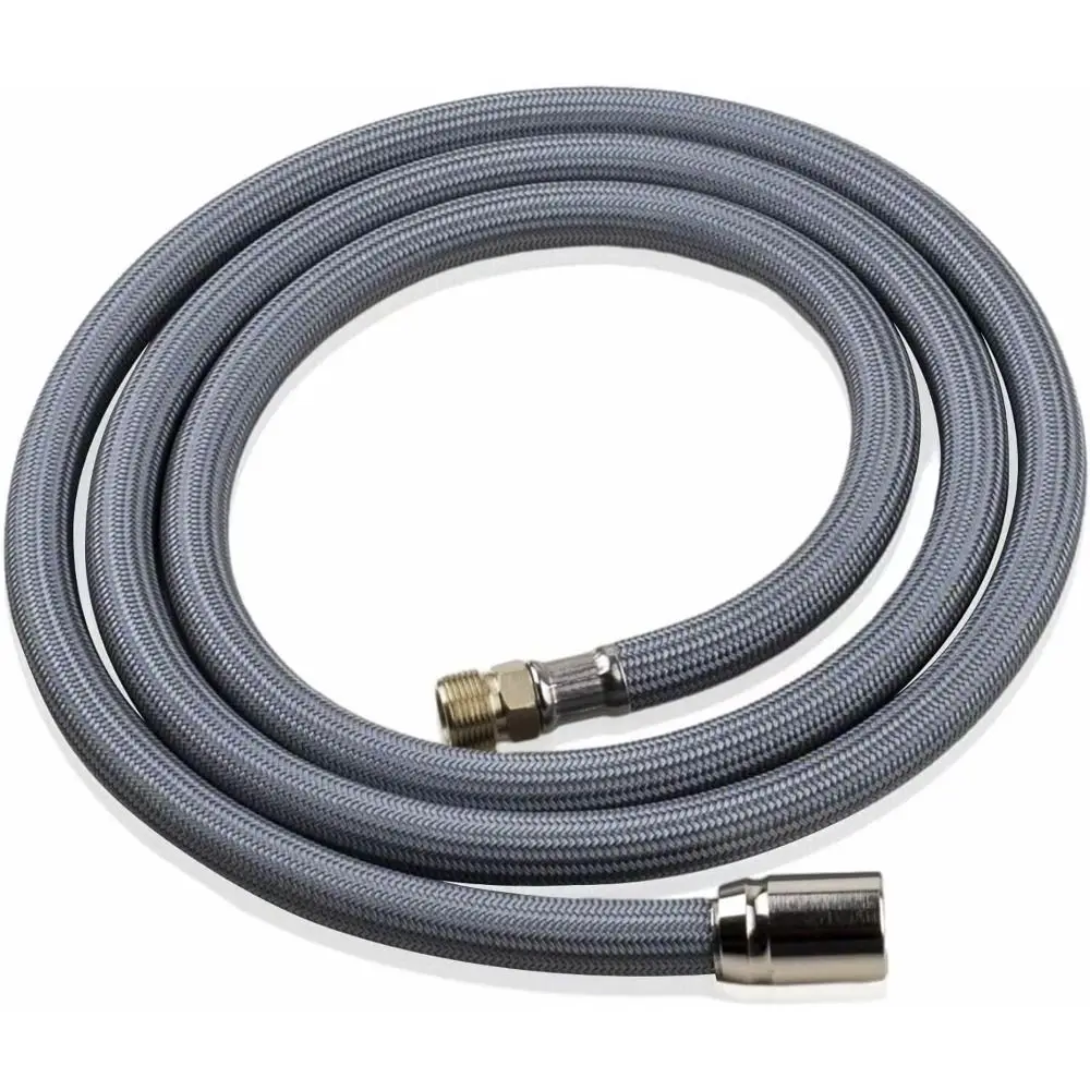 

Professional 150cm Pull Down Shower Hose Basin Telescopic Faucet Hose Replacement Kitchen Nylon Faucet Parts Bathroom