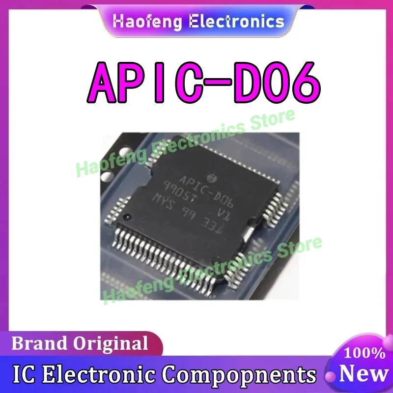 

APIC-D06 APIC D06 чип модуля IC QFP64 для двигателя автомобиля Renault Koleos