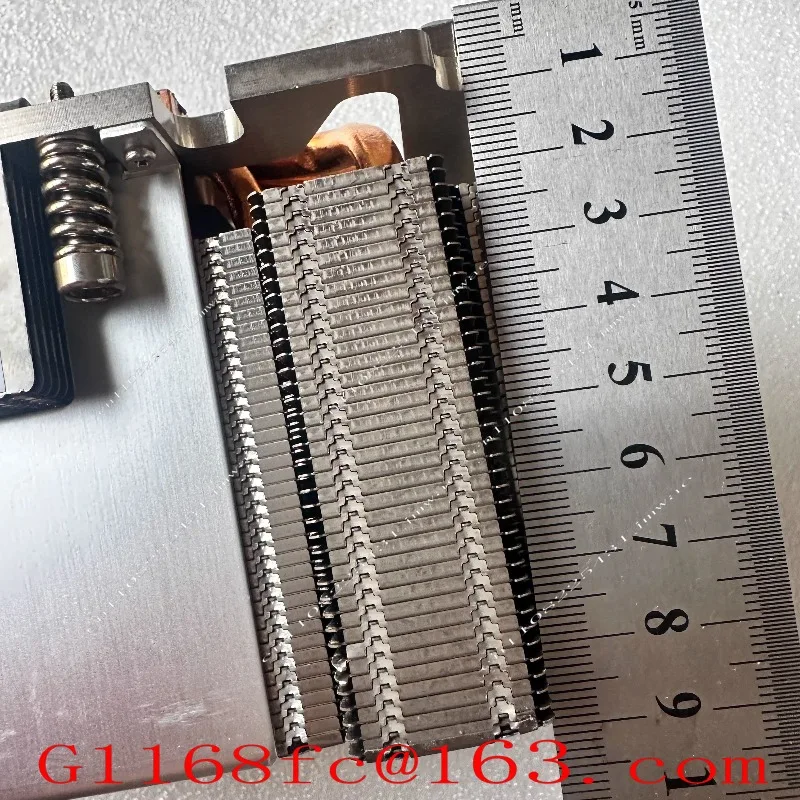 V100 Sxm2 Heat Sink Copper Bottom Copper Tube 4u Server Heat Sink Adapter Plate Universal 9cm High