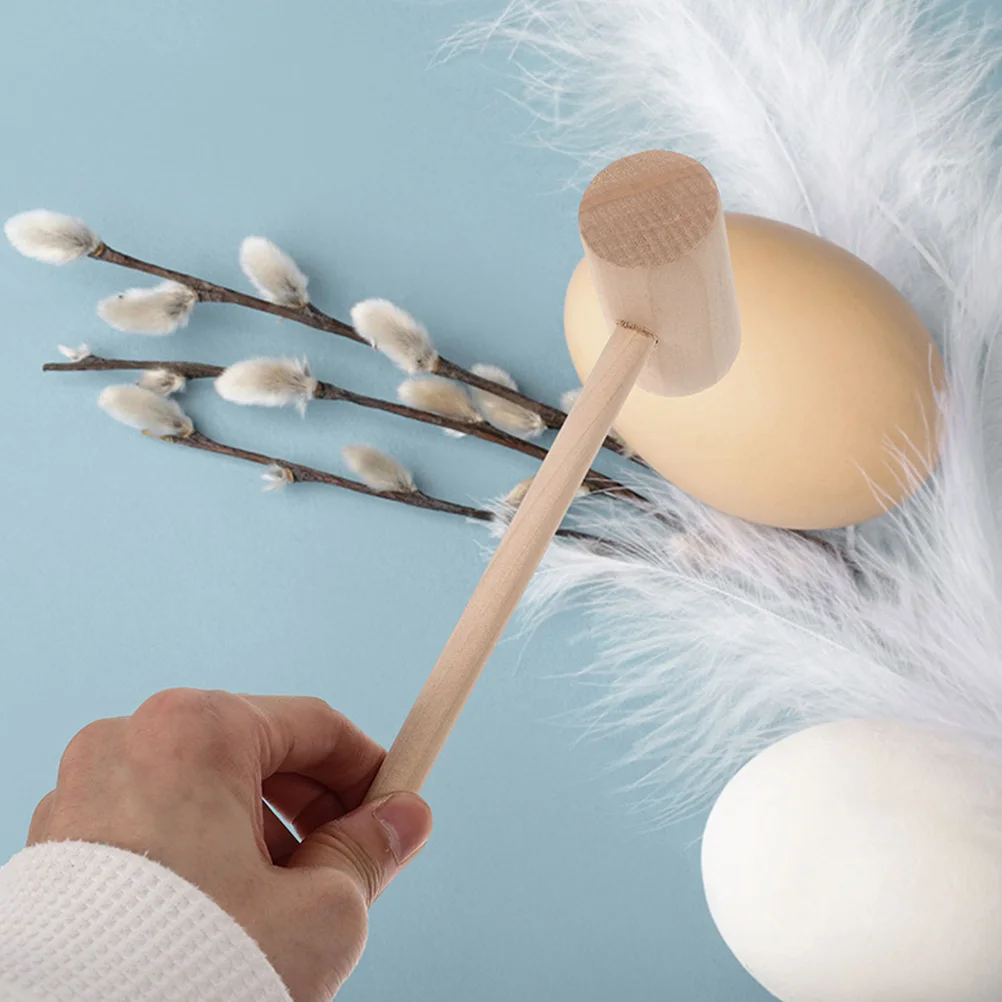 

3pcs Wooden Lobster Meat Tenderizer Hammer Seafood Hammers Smooth Surface Kitchen Utensils Meat Tenderizer Mini Hammer