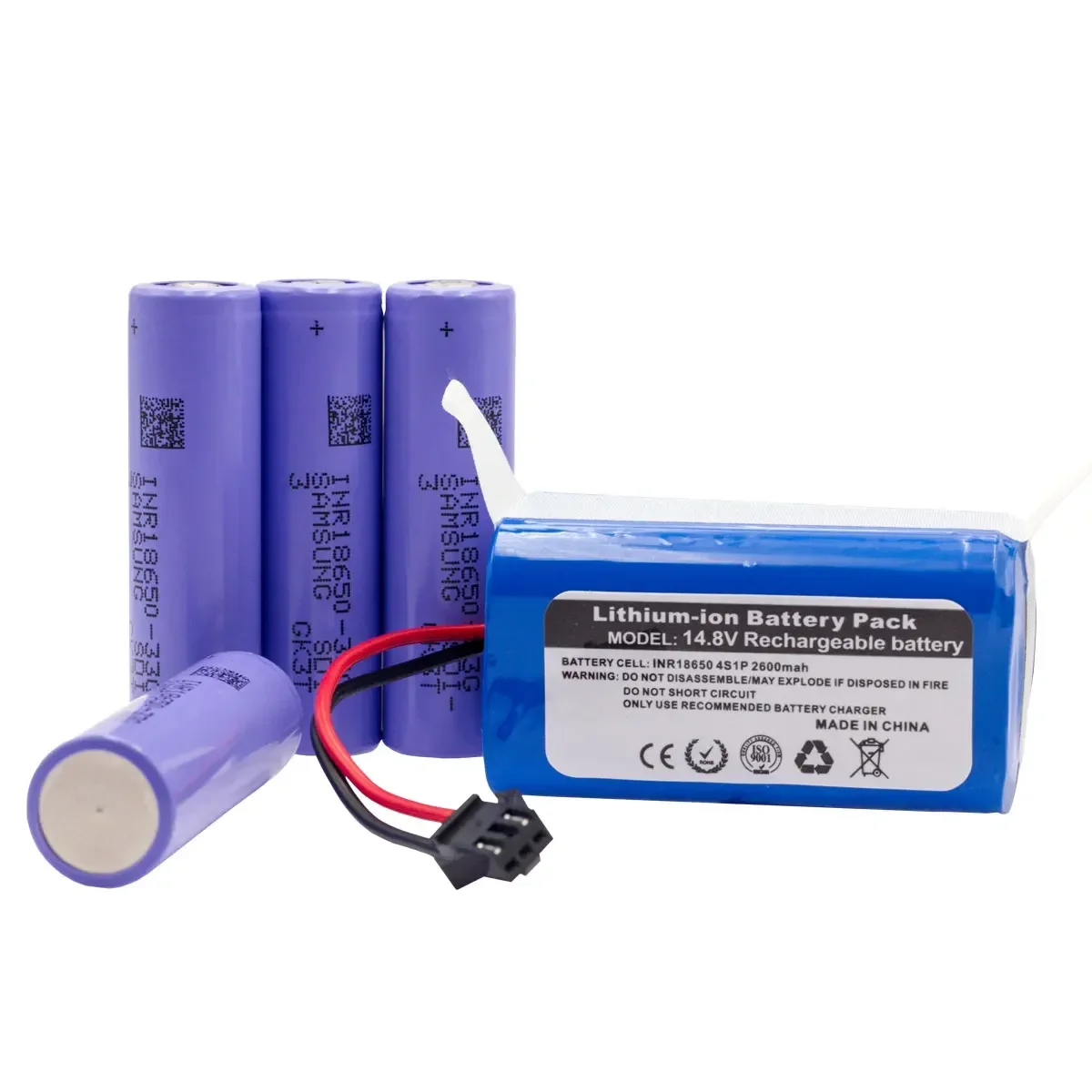 Sostituzione del pacco batteria dell'aspirapolvere del Robot per Chuwi Ilife V7 V7S Pro spazzatrice robotica 14.8V 3200mAh batteria al litio agli ioni di litio