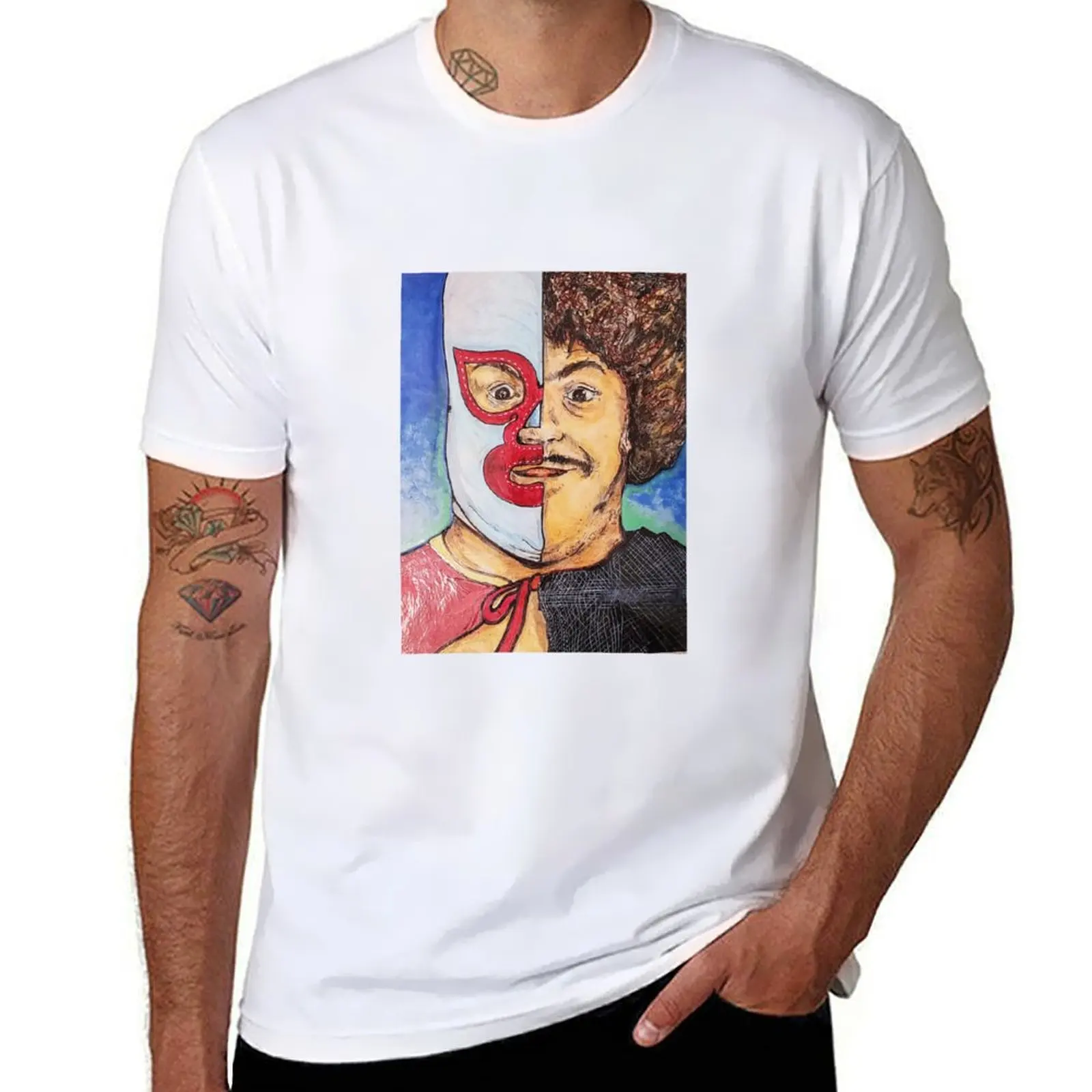 

рубашки, хлопковые мужские рубашки, забавные футболки с принтом Ignacio/Nacho для