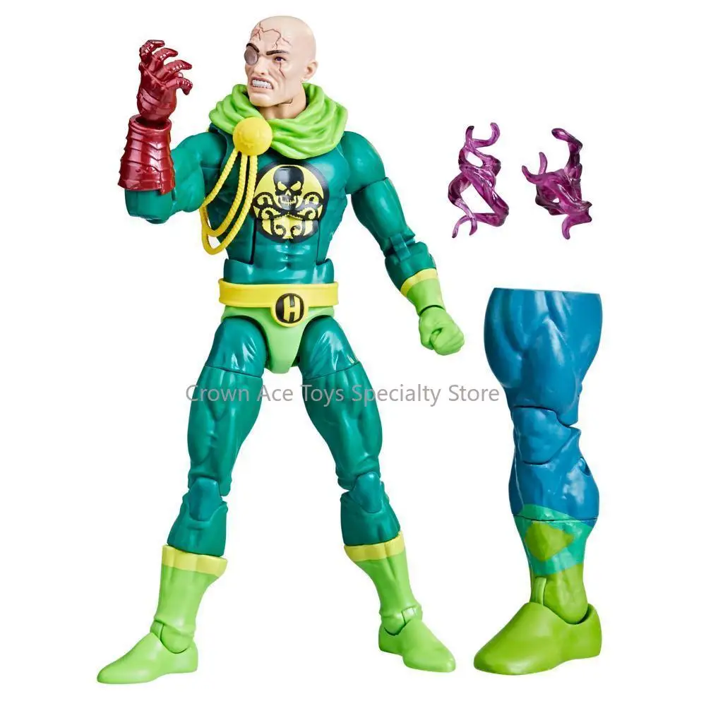 Hasbro Marvel Legends Puff Adder BAF Wonderman Captain America Iron-Man Von Strucker Yelena Belova The Orb Molecule Man Toy Gift