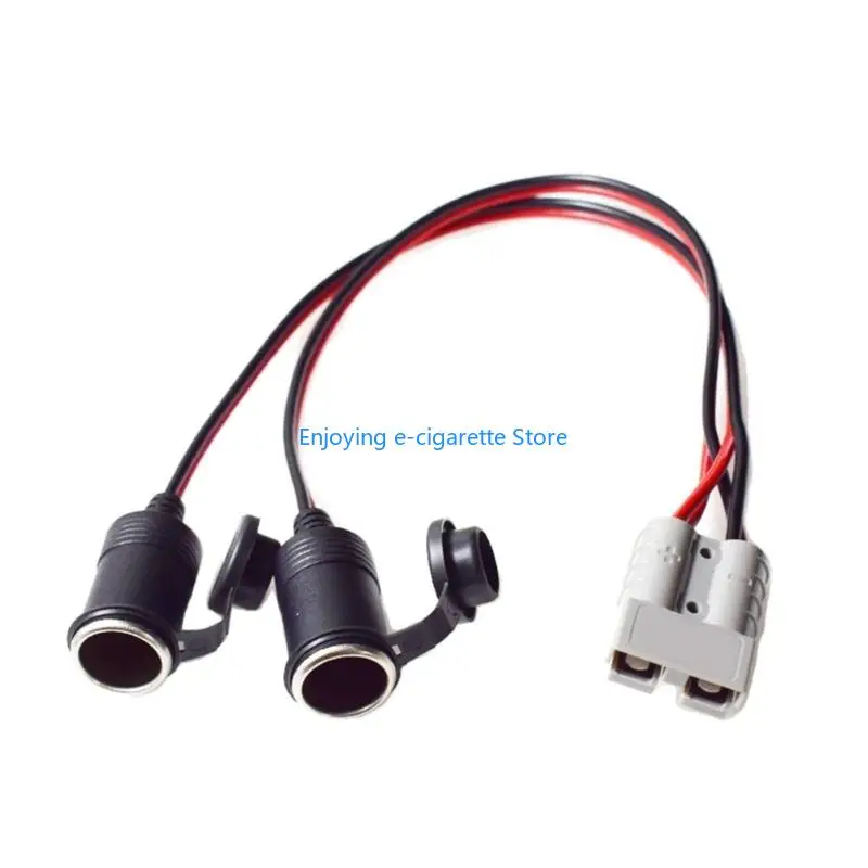 Truck Golf Cart SB50 Two Way Outlet Cable for 12V 24V Daily Use Y4QF
