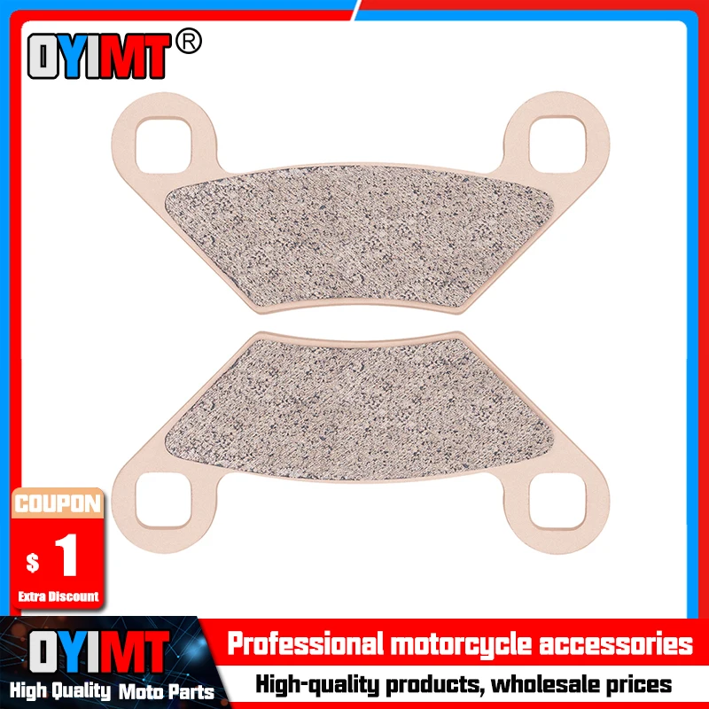 Motorcycle Front & Rear Brake Pads For POLARIS 800 Sportsman Forest SP MD HO EFi Scrambler 850 1000 XP Forest Touring Tractor