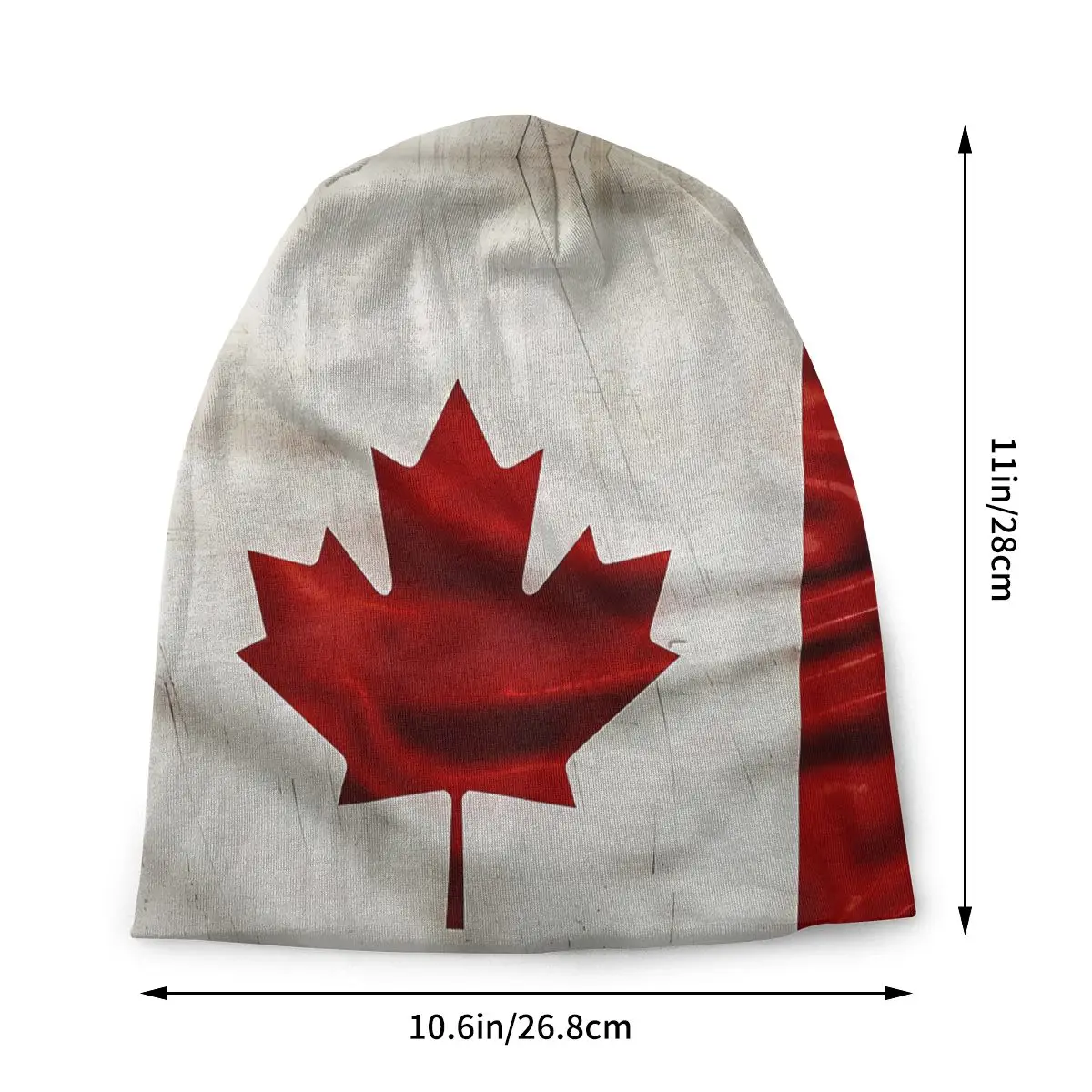 Thin Bonnet Hats National Flag Men Women's Canada Wave Cap Hip Hop Skullies Beanies Caps