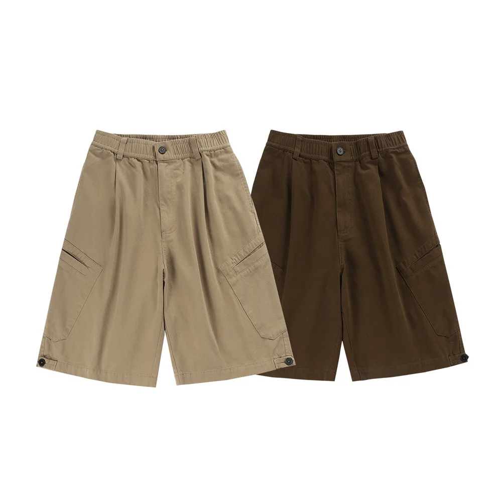 

Шорты-карго женские в японском и корейском стиле, винтажные Свободные повседневные короткие штаны, уличная одежда, лето 2024