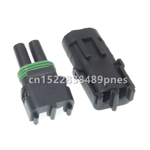 Imagen 2 del producto Conector de Inyector Automotriz de 2 Polos 12015792 12010973, Conector de Cable para Automóvil a Prueba de Agua
