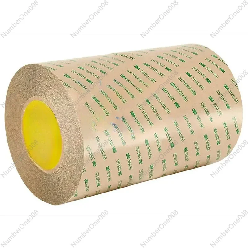 9495LE Adhesive Transfer Tape - 12 in. X 180 Ft. Double Coated Polyester Tape Roll with 300LSE Laminating Adhesive. Sealants