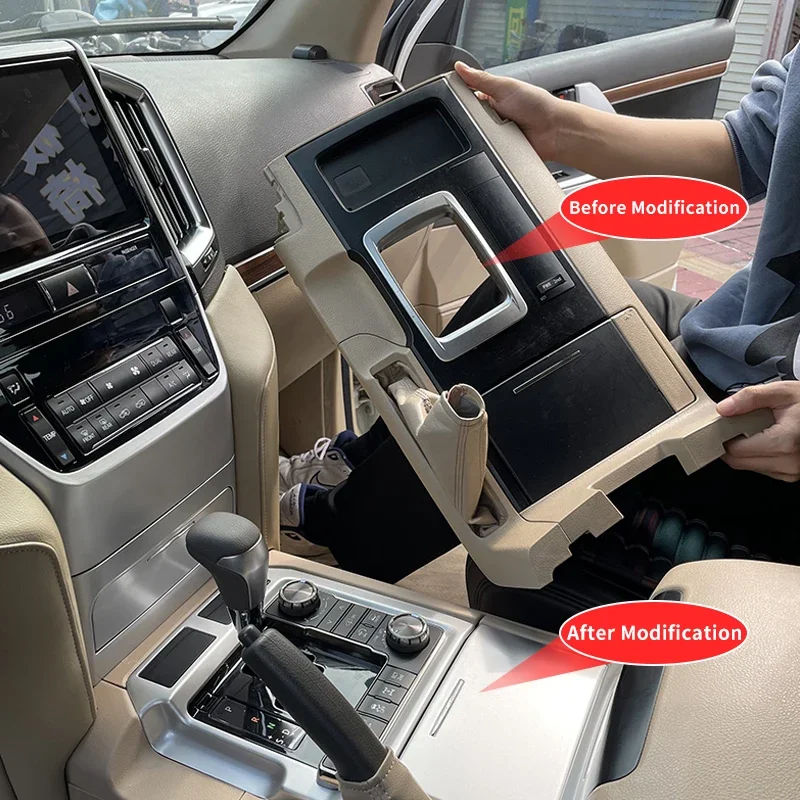 2008-2015 Upgrade 2021 RHD LHD Toyota Land Cruiser 200 LC200 Interior Modification Accessories Steering Wheel Gearbox 2012 2013