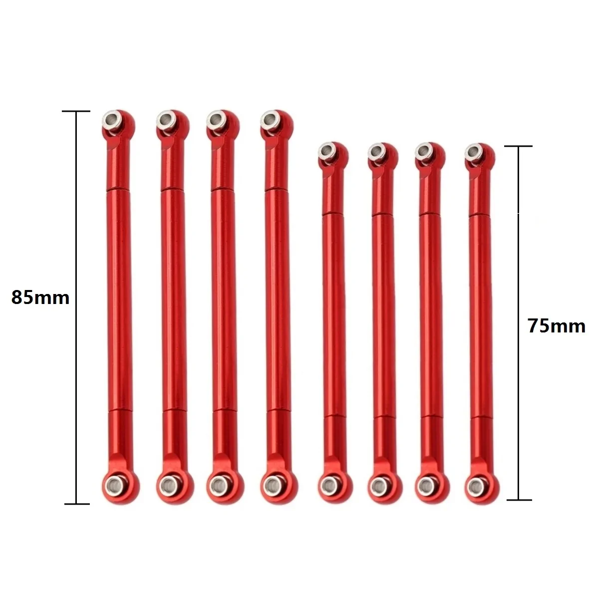 MN128 MN86 MN86S MN86K MN86KS MN G500 asta di collegamento del telaio in metallo e supporto per asta di trazione per montaggio Servo 1/12 parti di