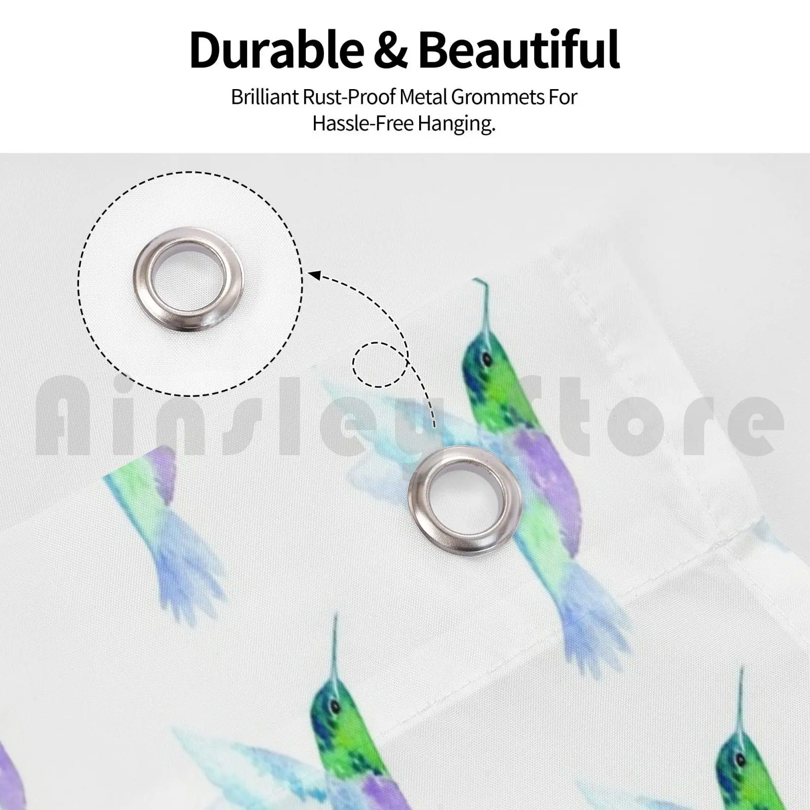 Hummingbird Light Outdoor Decor Flag Car Flag Hummingbird Bird Flyer Animal Feathers Colorful Jewel Tone Green