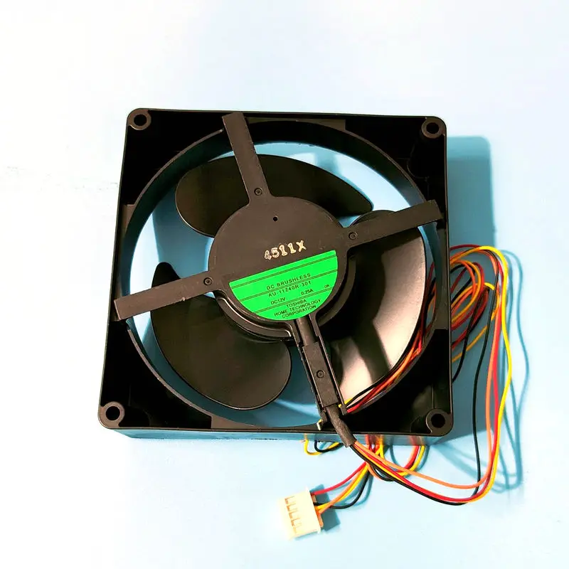 

Original AU-11240R-301 AU-11240R-02 AU-11240R-305 DC12V 0.25A 4Lines for Refrigerator Cooling Fan