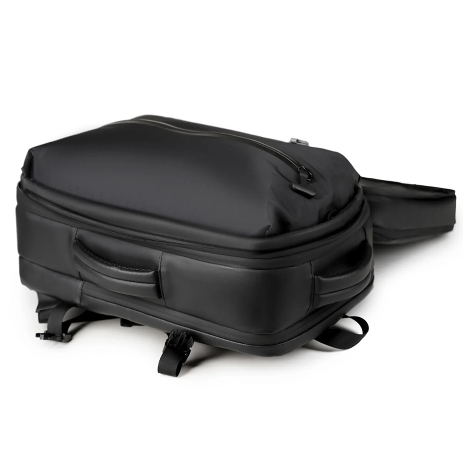 Expandable Travel Backpack 36-55L Large Capacity Splashproof Vacuum Backpack Anti Theft Lock Multifunctional for Hiking