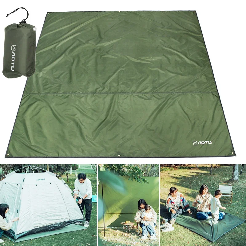 

Picnic Blanket Portable Lightweight Beach Mat Tearproof Easy Clean Waterproof Sand Mat Foldable Outdoor Camping Hiking Travel