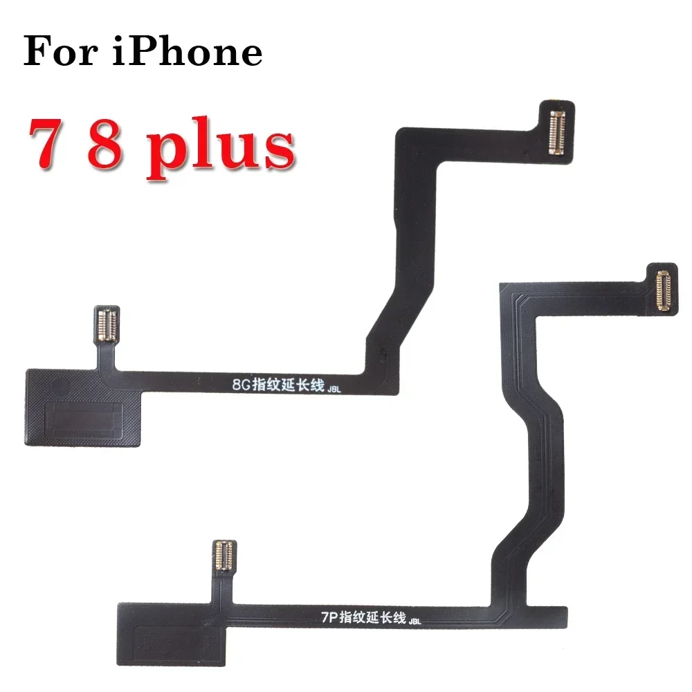 Cable conector de placa base para iPhone 7, 8 Plus, impermeable, botón de inicio Universal, ID táctil de casa, botón de retorno de huella dactilar