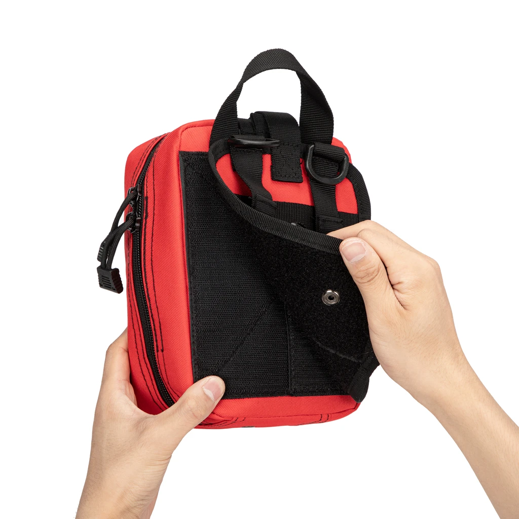 Tactical First Aid Bag MOLLE EMT IFAK Hip Pouch Rip-Away Trauma First Aid Responder Medical Emergency Utility Bag for Outdoors