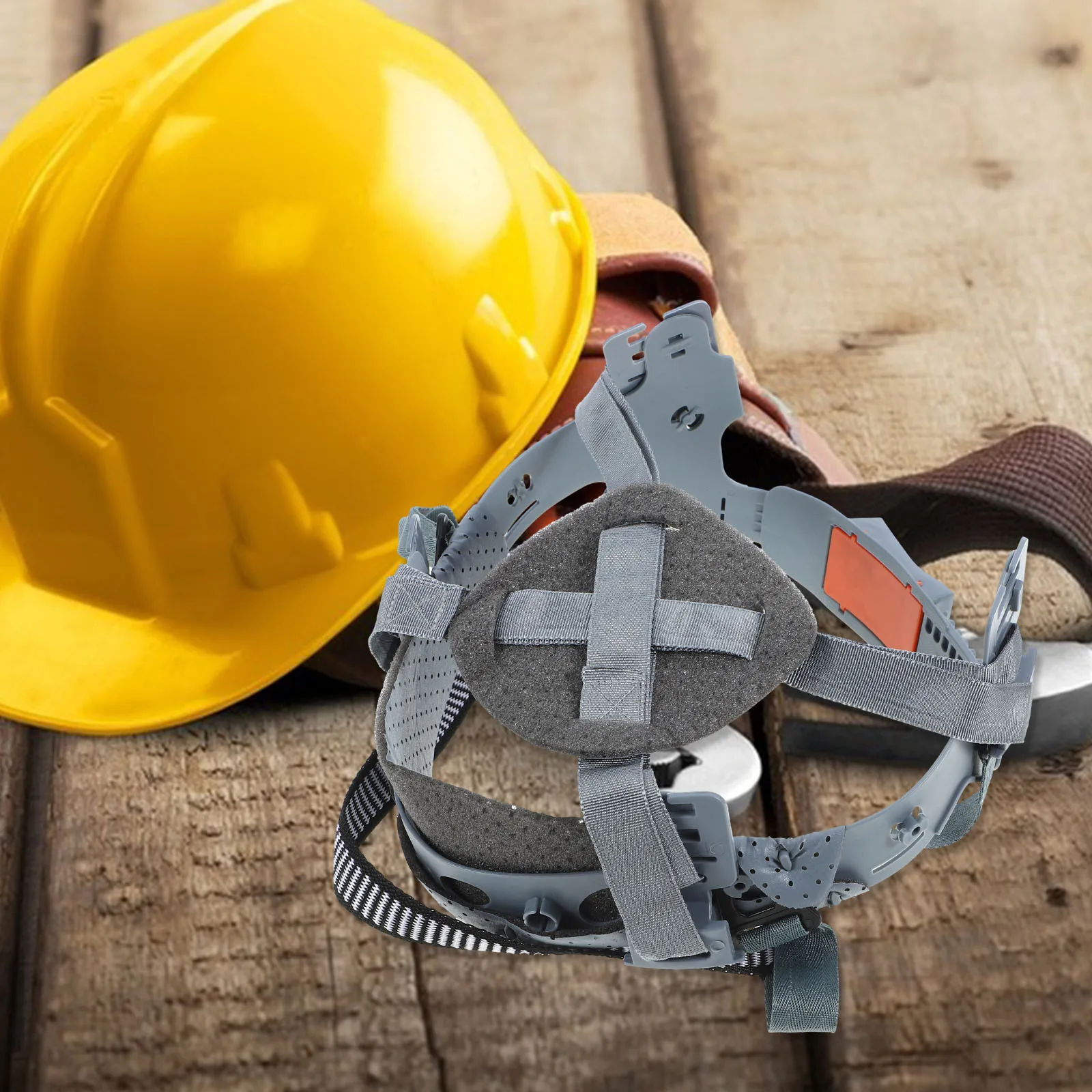 

Suspension Replacement Liner for Hard Hat Safety Headgear with 4-Point Adjustment Comfortable Hard Hat Insert for Work